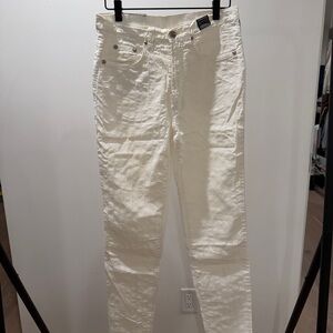 Versace Jeans Collection Cream Skinny Jeans